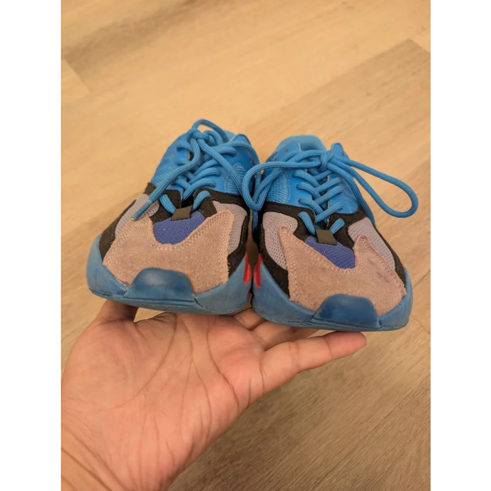 Adidas Yeezy Boost 700 Hi-Res Blue Black Sneakers 6.5 (Big Boy) / Women's 8